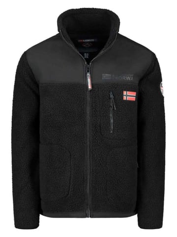 Geographical Norway Fleecejacke "Tuvalu" in Schwarz