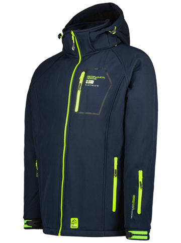Geographical Norway Softshelljas "Riziere" donkerblauw