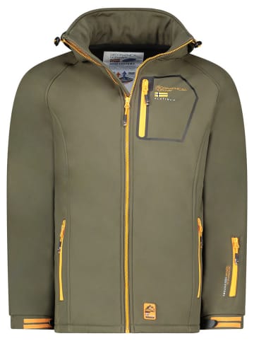 Geographical Norway Kurtka softshellowa "Riziere" w kolorze khaki