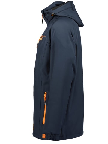 Geographical Norway Softshelljas "Ritchone" donkerblauw