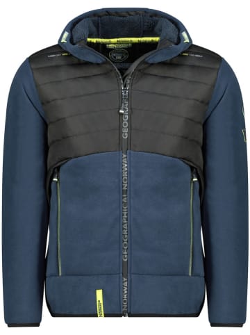 Geographical Norway Fleecejacke "Timeup" in Dunkelblau