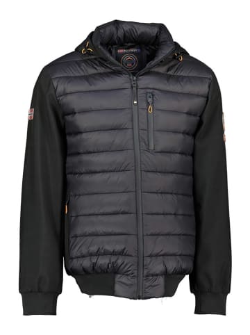 Geographical Norway Kurtka przejściowa "Boswell" w kolorze czarnym
