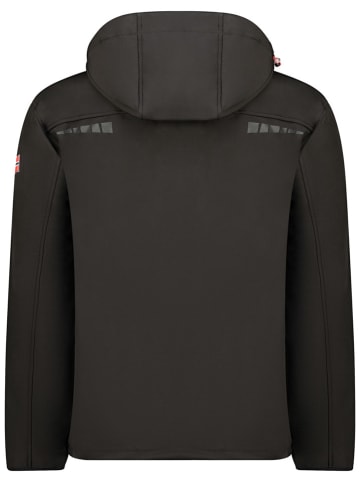 Geographical Norway Kurtka softshellowa "Twopac" w kolorze czarnym