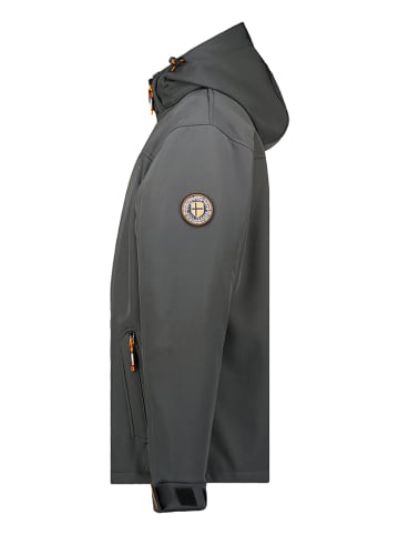 Geographical Norway Softshelljas "Takeni" donkergrijs