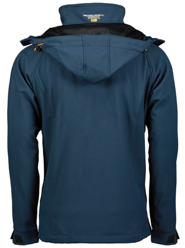 Geographical Norway Softshelljas "Taboo" blauw