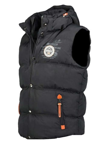 Geographical Norway Steppweste "Vilano" in Schwarz