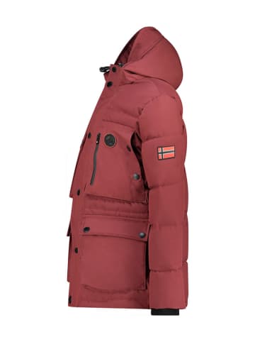 Geographical Norway Parka "Albert" w kolorze bordowym