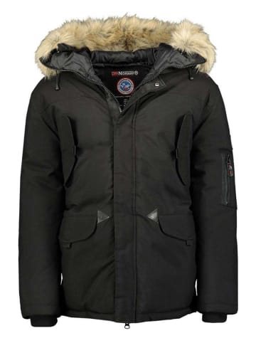Geographical Norway Parka "Bernard" in Schwarz