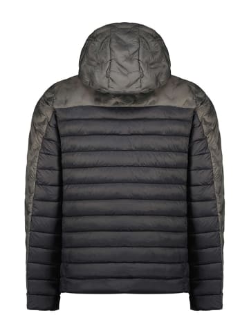 Geographical Norway Kurtka pikowana "Burator" w kolorze ciemnoszarym
