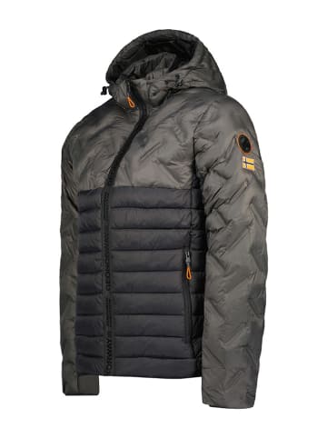 Geographical Norway Steppjacke "Burator" in Dunkelgrau