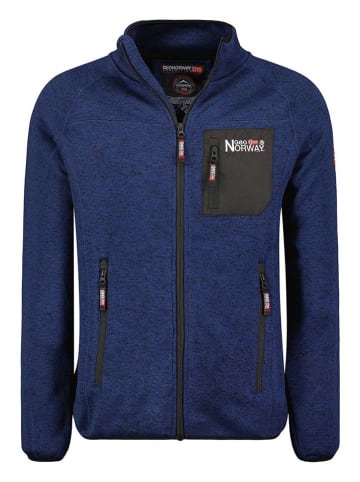 Geographical Norway Fleece vest "Title" donkerblauw