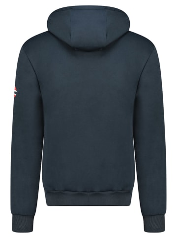 Geographical Norway Hoodie "Olvier" donkerblauw