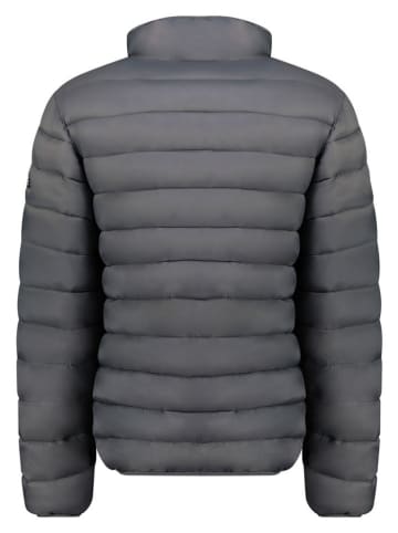 Geographical Norway Doorgestikte jas grijs