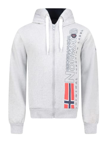 Geographical Norway Sweatjacke "Fogora" in Grau