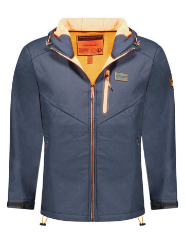 Geographical Norway Funktionsjacke in Dunkelblau/ Orange