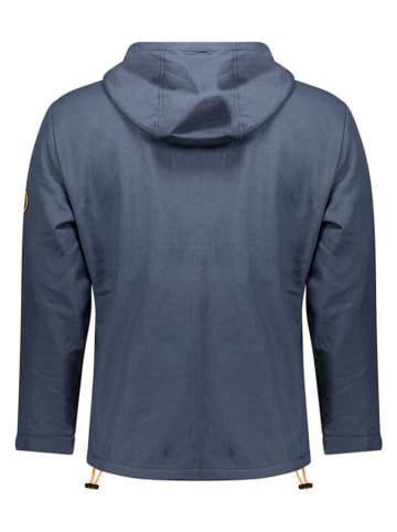 Geographical Norway Funktionsjacke in Dunkelblau/ Orange