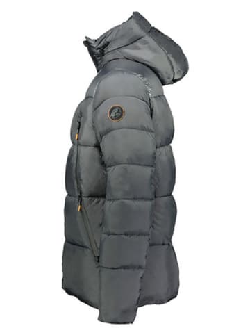 Geographical Norway Kurtka zimowa "Bayou" w kolorze ciemnoszarym