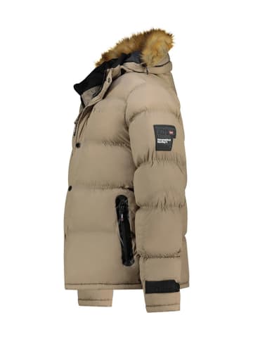 Geographical Norway Doorgestikte jas "Bonap" beige