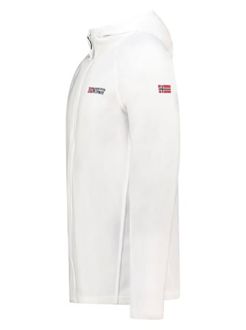 Geographical Norway Kurtka polarowa "Tugood" w kolorze białym