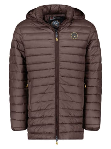Geographical Norway Kurtka pikowana w kolorze brązowym