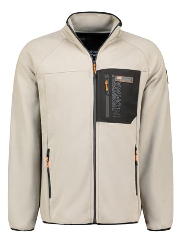 Geographical Norway Fleecejacke "Thizy" in Beige/ Grau