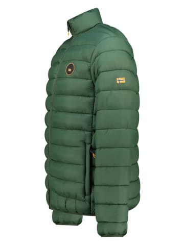 Geographical Norway Doorgestikte jas "Amigomap" groen