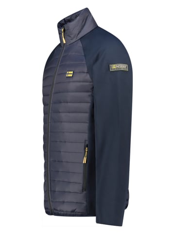 Geographical Norway Fleece vest "Touro" donkerblauw