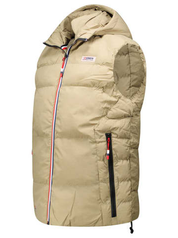 Geographical Norway Doorgestikte bodywarmer "Vito" beige