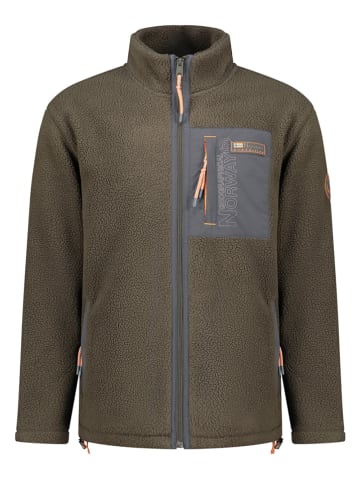 Geographical Norway Fleecejacke "Tapoche" in Khaki