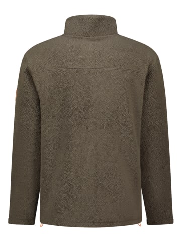 Geographical Norway Kurtka polarowa "Tapoche" w kolorze khaki