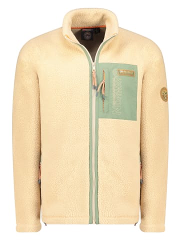 Geographical Norway Kurtka polarowa "Tapoche" w kolorze beżowym
