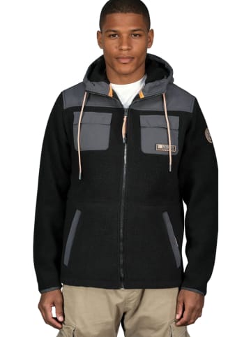 Geographical Norway Fleecejacke "Toulouse" in Schwarz