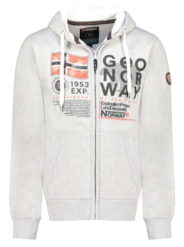 Geographical Norway Bluza w kolorze jasnoszarym