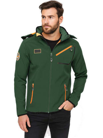 Geographical Norway Softshelljas "Tramway" groen