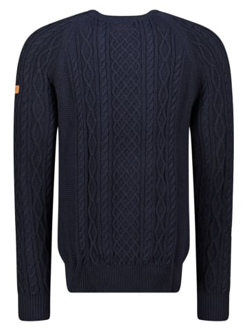 Geographical Norway Trui "Fresh" donkerblauw