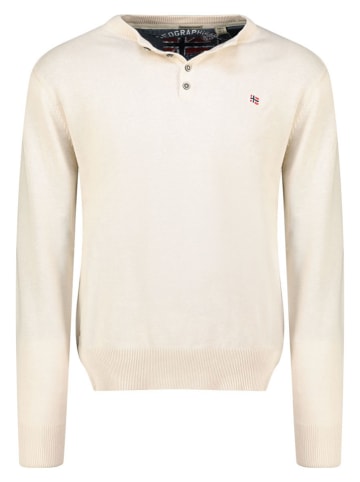 Geographical Norway Pullover "Fraser" in Creme