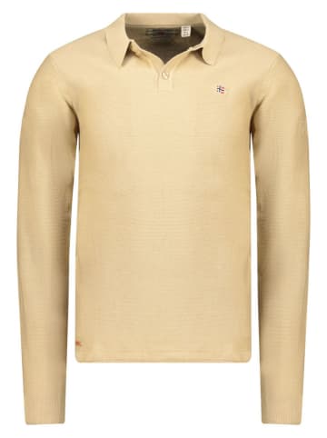 Geographical Norway Sweter "Fiji" w kolorze żółtym