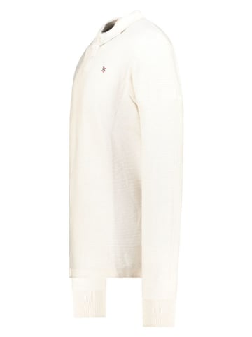 Geographical Norway Sweter "Fiji" w kolorze kremowym