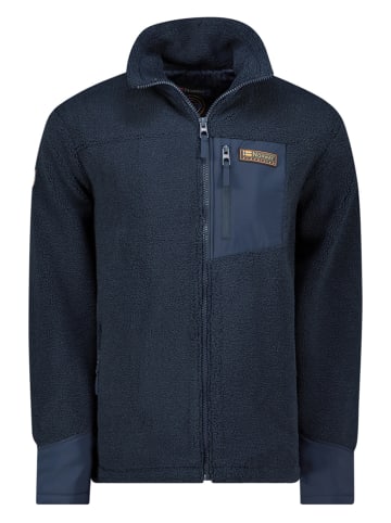 Geographical Norway Kurtka polarowa "Teggorio" w kolorze granatowym