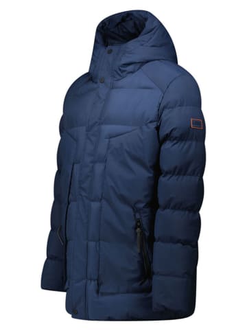 Geographical Norway Kurtka zimowa "Blossom" w kolorze niebieskim