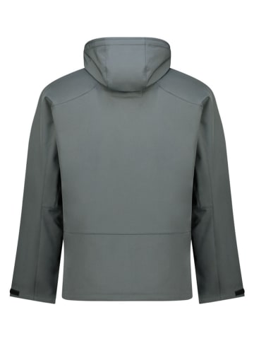 Geographical Norway Softshelljacke "Tezip" in Grau/ Orange