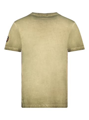Geographical Norway Shirt "Jelegant" in Khaki