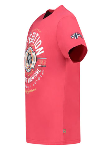 Geographical Norway Shirt "Jaldemar" in Rot