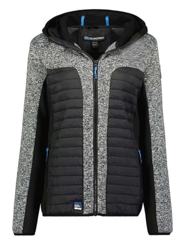 Geographical Norway Fleecejacke "Taquese" in Schwarz/ Grau