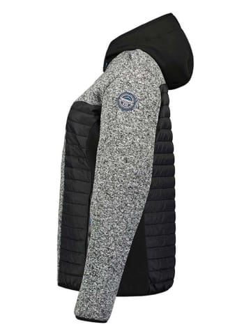 Geographical Norway Fleecejacke "Taquese" in Schwarz/ Grau
