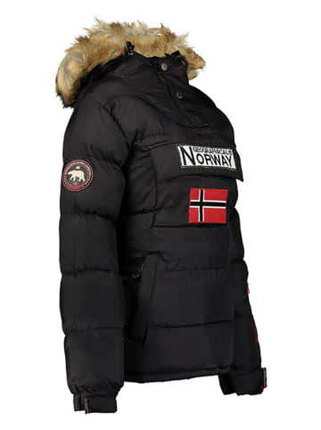 Geographical Norway Parka "Belancolie" in Schwarz