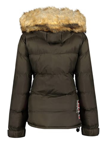 Geographical Norway Parka "Belancolie" w kolorze khaki