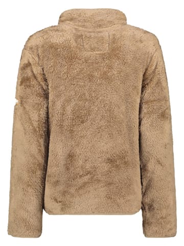 Geographical Norway Kurtka polarowa "Precious" w kolorze jasnobrązowym