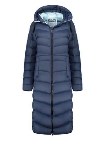 Geographical Norway Steppmantel "Berangere" in Dunkelblau