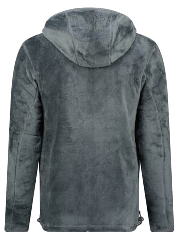 Geographical Norway Fleece vest "Upload" antraciet